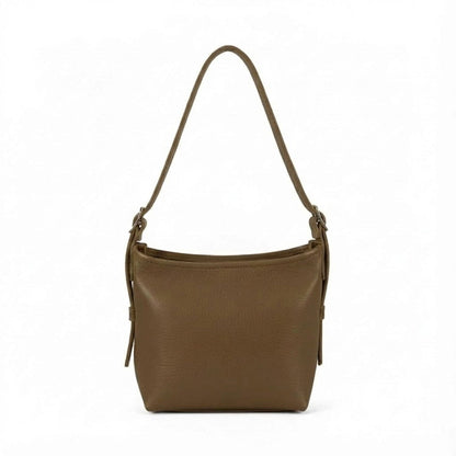 JULIANNE LEATHER HOBO BAG - SMALL