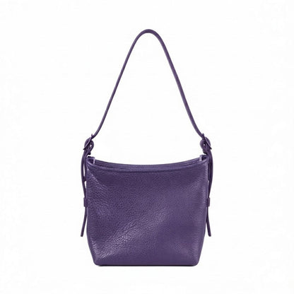 JULIANNE LEATHER HOBO BAG - SMALL
