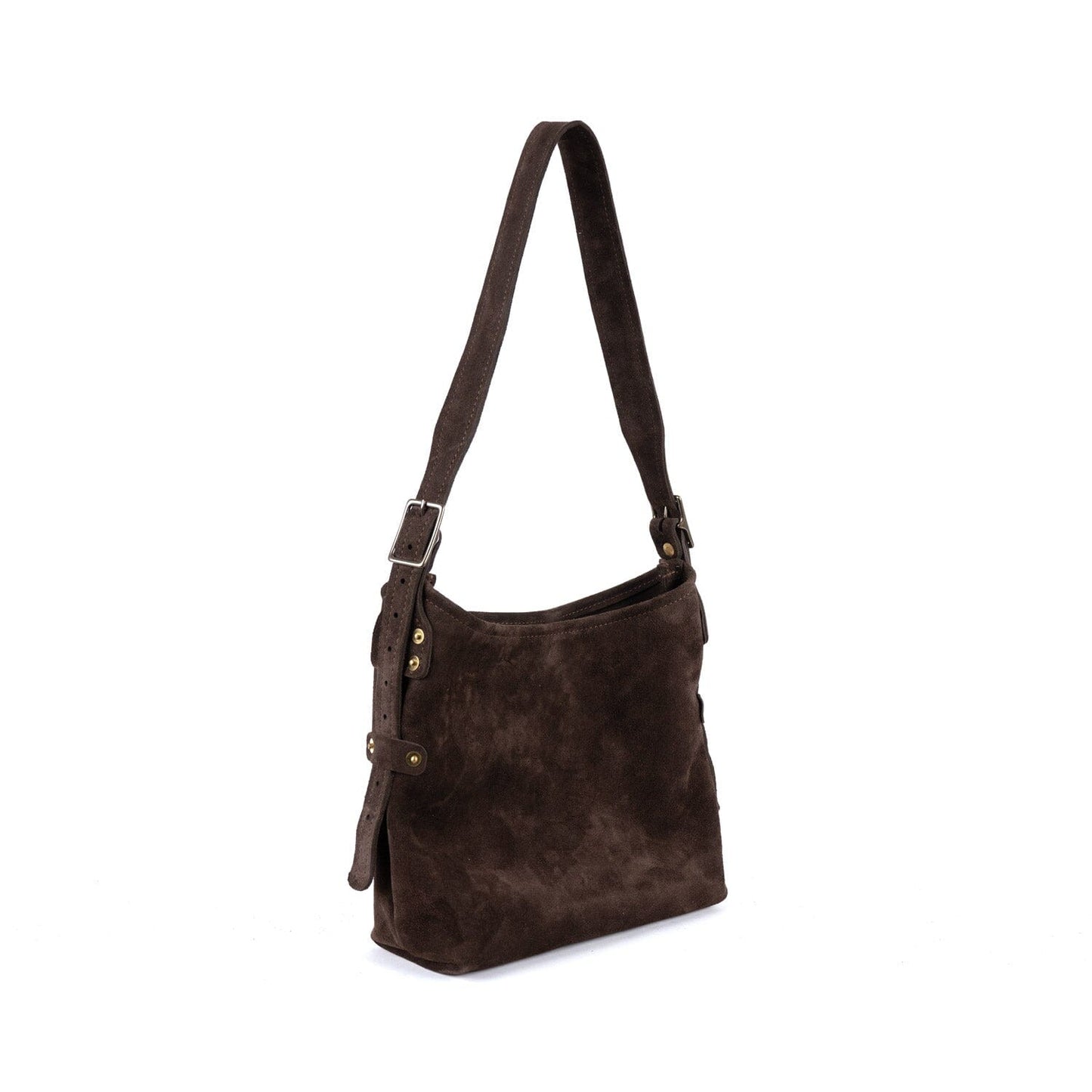 JULIANNE LEATHER HOBO BAG - SMALL