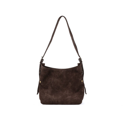 JULIANNE LEATHER HOBO BAG - SMALL