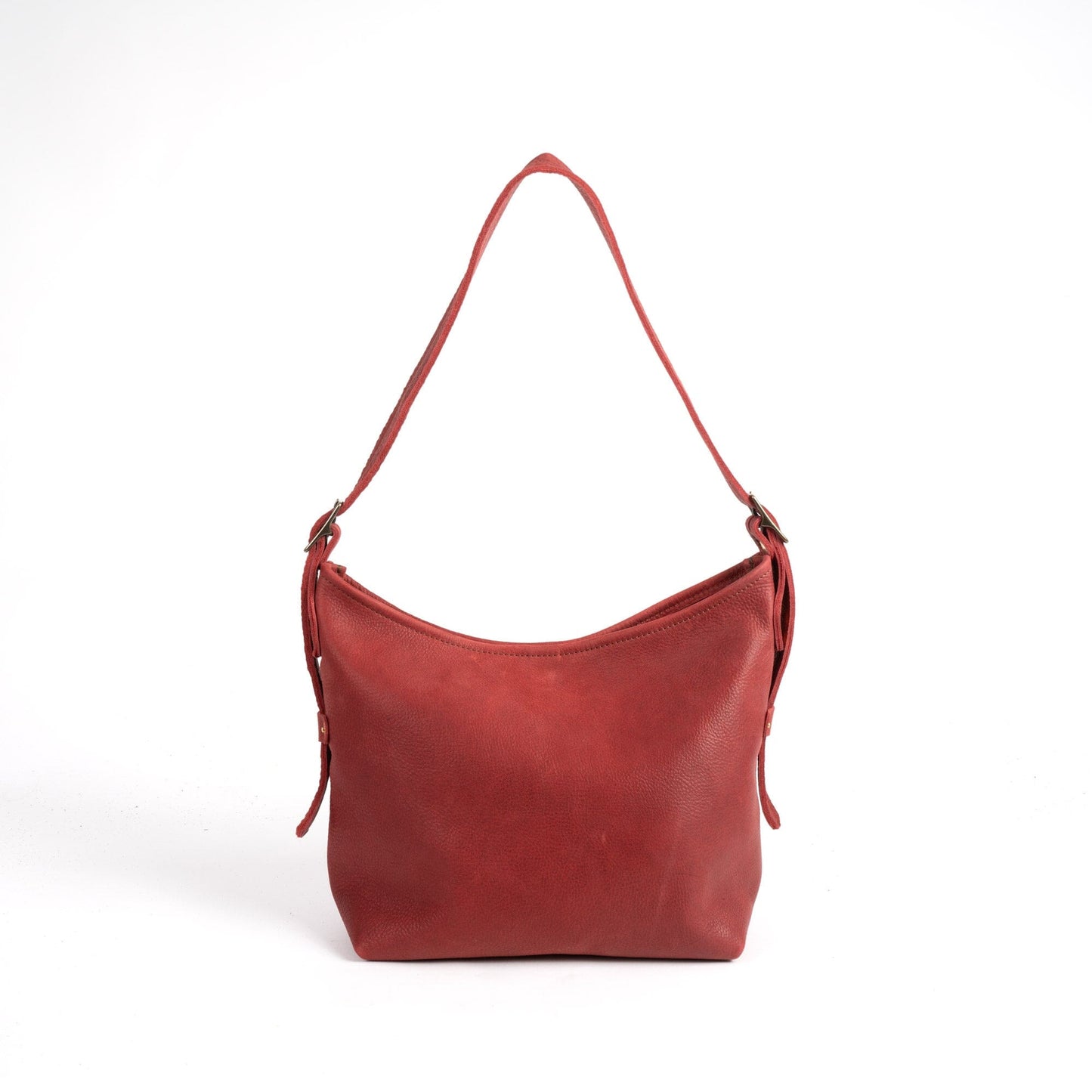 JULIANNE LEATHER HOBO BAG - SMALL