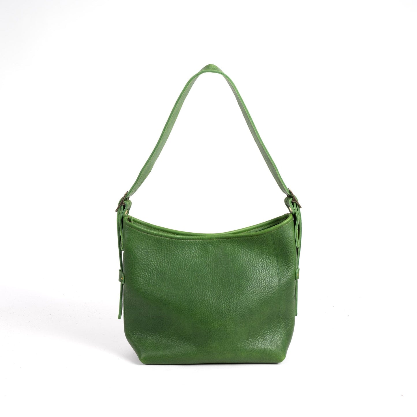 JULIANNE LEATHER HOBO BAG - SMALL