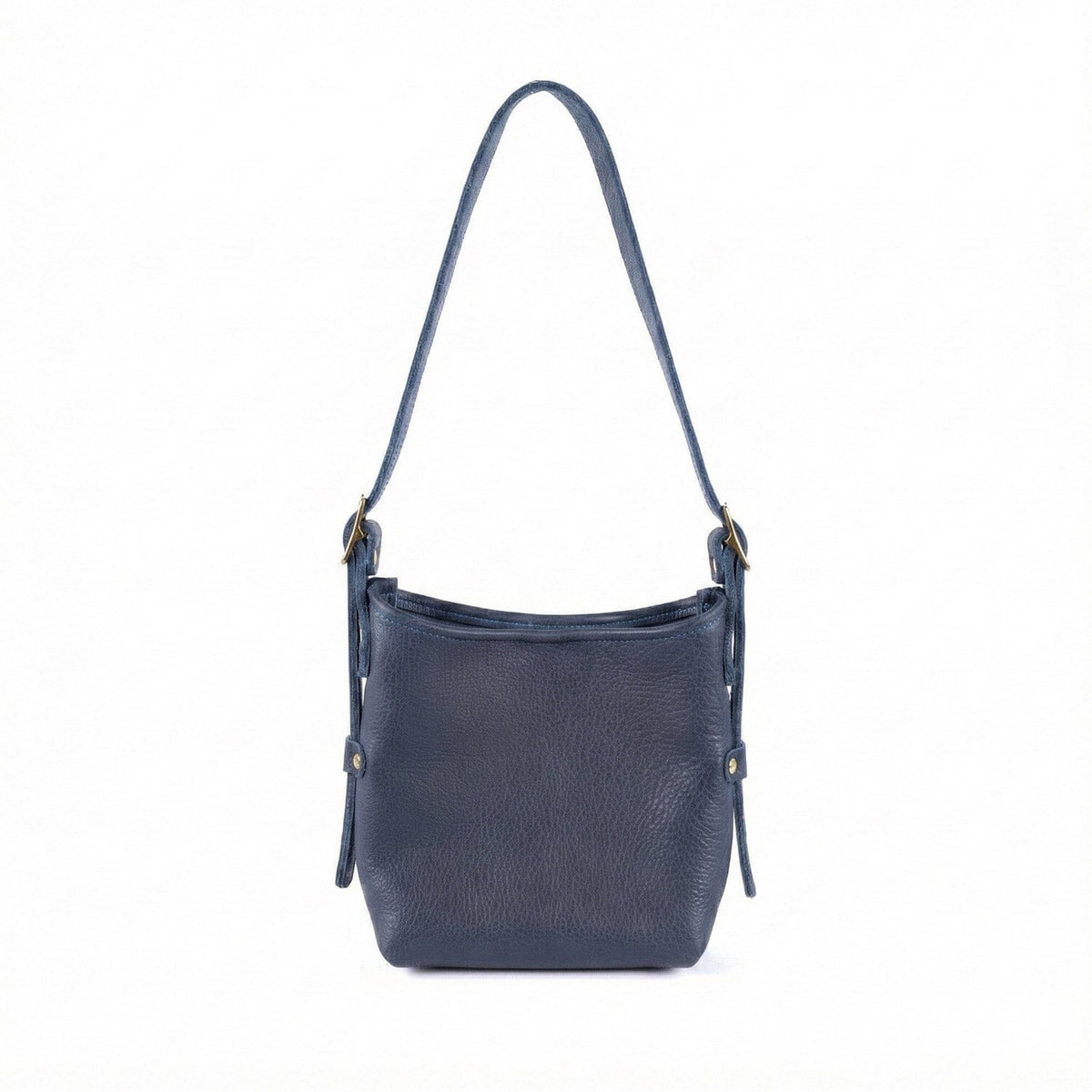 JULIANNE LEATHER HOBO BAG - MINI