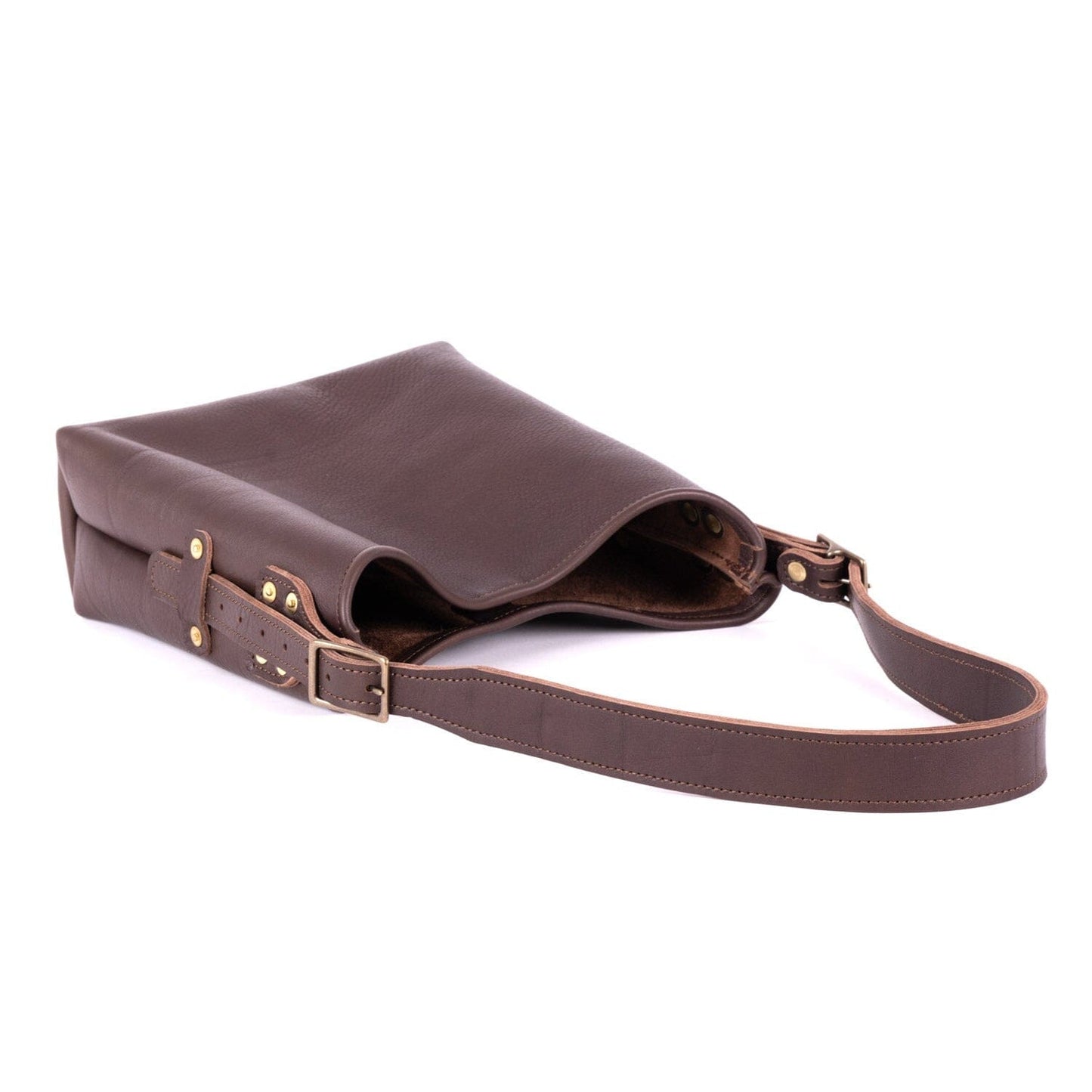 JULIANNE LEATHER HOBO BAG - SMALL