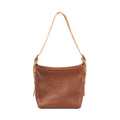 JULIANNE LEATHER HOBO BAG - SMALL