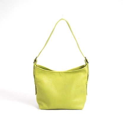 JULIANNE LEATHER HOBO BAG - SMALL