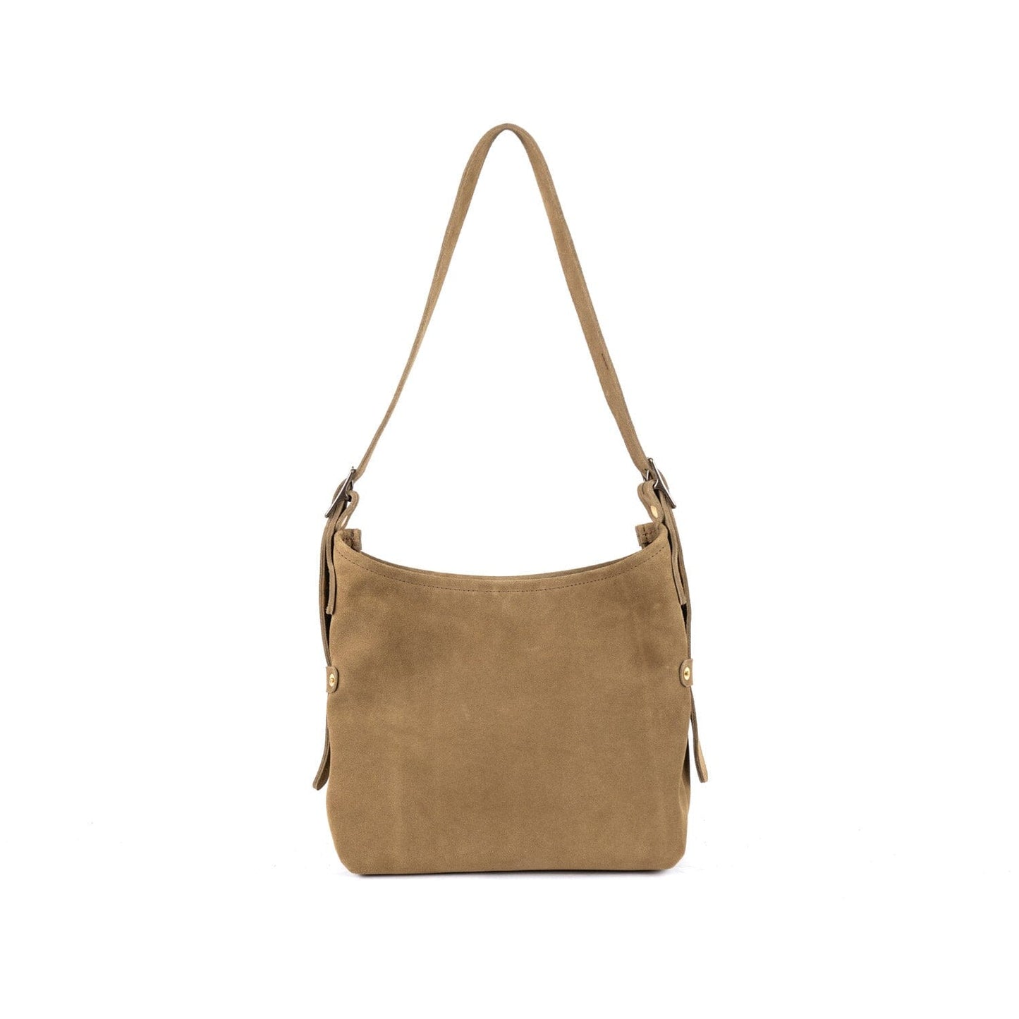 JULIANNE LEATHER HOBO BAG - SMALL