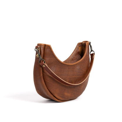 NOLA LEATHER CRESCENT BAG - MEDIUM