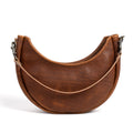 NOLA LEATHER CRESCENT BAG - MEDIUM