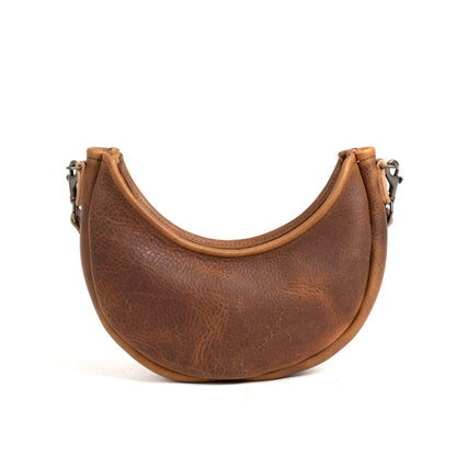 NOLA LEATHER CRESCENT BAG - SMALL