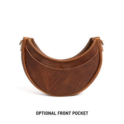 NOLA LEATHER CRESCENT BAG - LARGE - PRE ORDER