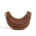 NOLA LEATHER CRESCENT BAG - SMALL