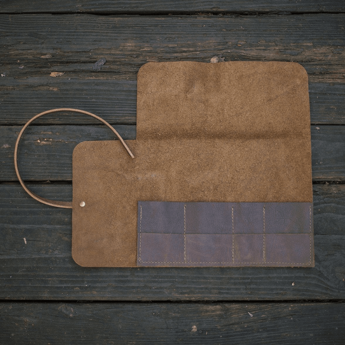 LEATHER TOOL ROLL / PIPE ROLL