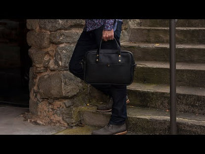 MARTIN THIN LEATHER BRIEFCASE