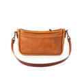 RENNIE LEATHER SHOULDER BAG - HONEY