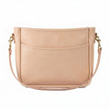 RENNIE LEATHER SHOULDER BAG - LARGE - NATURAL VEG TAN