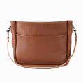 RENNIE LEATHER SHOULDER BAG - LARGE - OLIVE