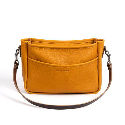 RENNIE LEATHER SHOULDER BAG - MEDIUM