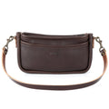 RENNIE LEATHER SHOULDER BAG - MOCHA