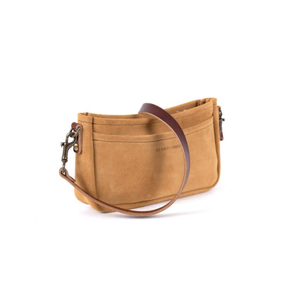 RENNIE LEATHER SHOULDER BAG - DESERT SUEDE - IN STOCK