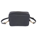 SARAH LEATHER CROSSBODY - BLACK