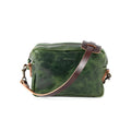 SARAH LEATHER CROSSBODY - JADE BISON