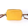SARAH LEATHER CROSSBODY - GOLDEN SUN