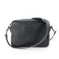 SARAH LEATHER CROSSBODY - LARGE - BLACK