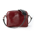 SARAH LEATHER CROSSBODY - LARGE - OXBLOOD