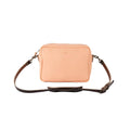 SARAH LEATHER CROSSBODY - LARGE - PEACH FUZZ