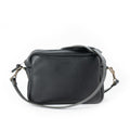 SARAH LEATHER CROSSBODY - MEDIUM - BLACK