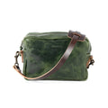 SARAH LEATHER CROSSBODY - MEDIUM - JADE BISON