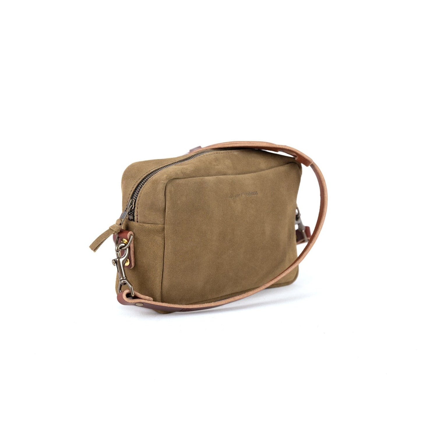 SARAH LEATHER CROSSBODY - PISTACHIO SUEDE - IN STOCK