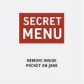 REMOVE INTERIOR POCKET ON JANE