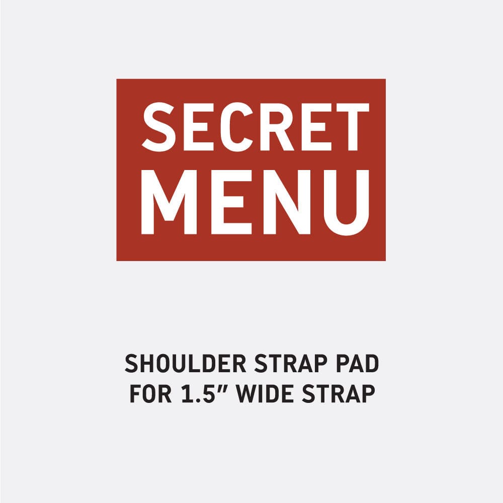SHOULDER STRAP PAD FOR 1.5" CROSSBODY STRAP