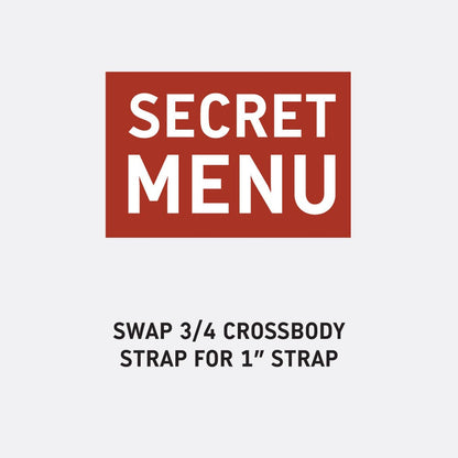 SWITCH 3/4" FOR 1" CROSSBODY STRAP