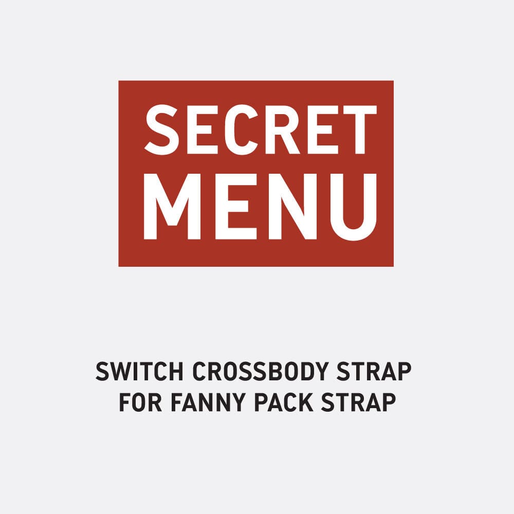 SWITCH CROSSBODY STRAP FOR FANNY PACK STRAP