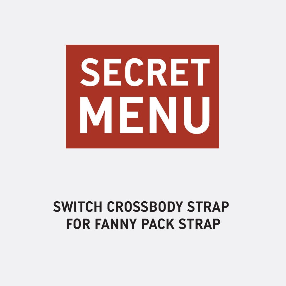 SWITCH CROSSBODY STRAP FOR FANNY PACK STRAP