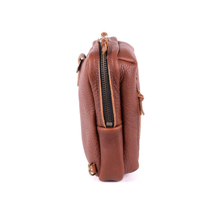 LEATHER SLING BAG