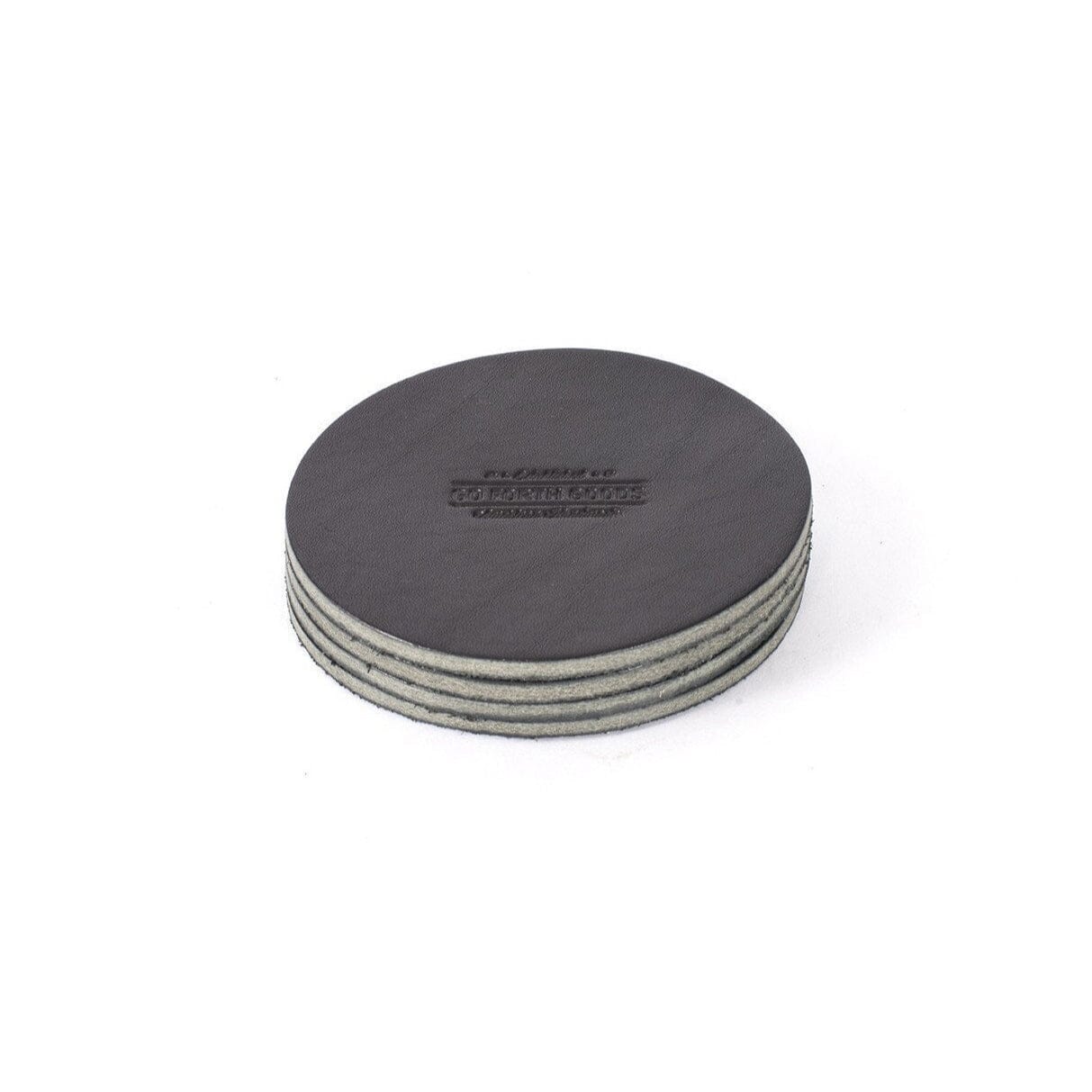 LEATHER COASTER SET