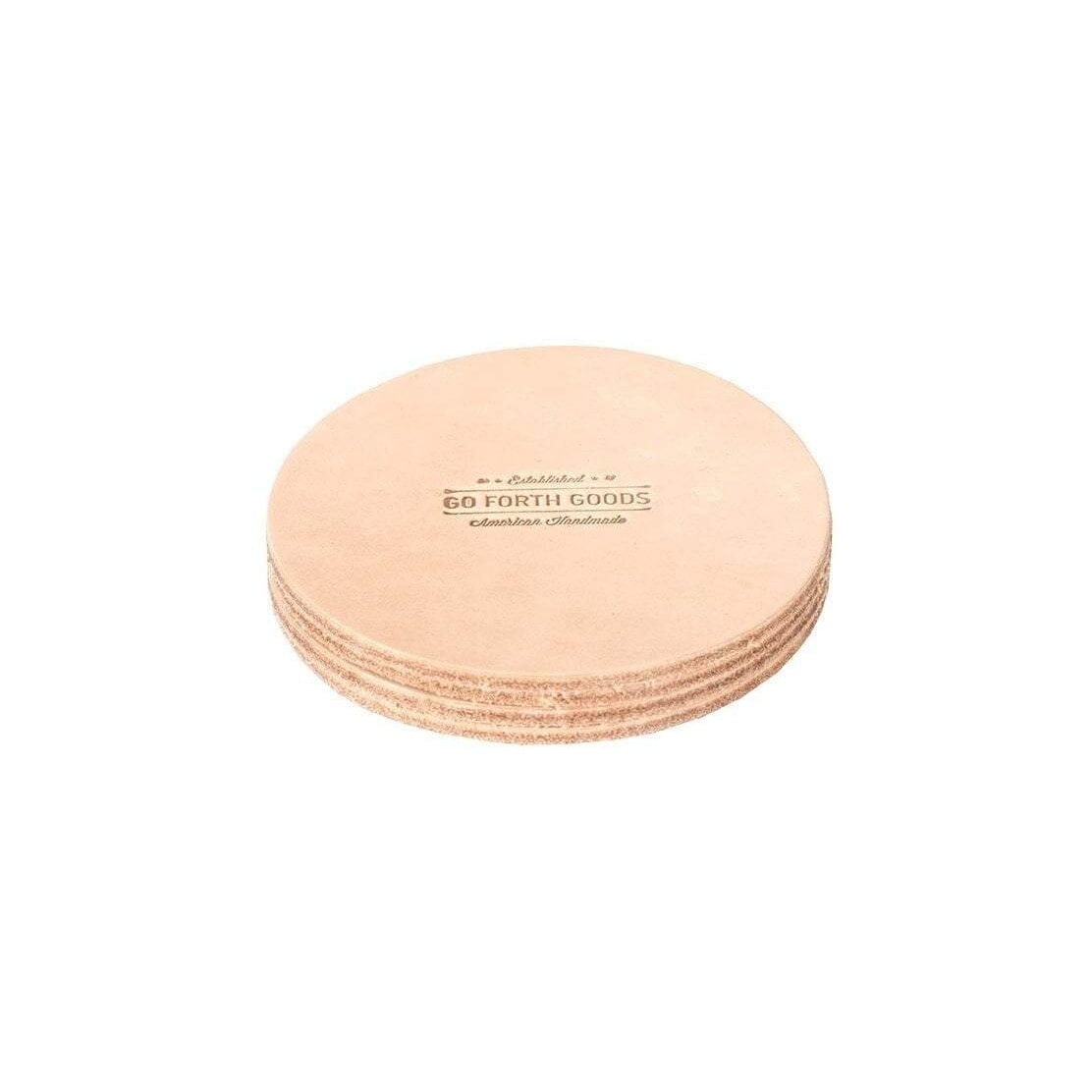 LEATHER COASTER SET