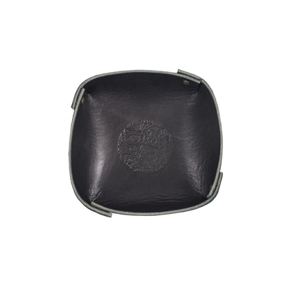 LEATHER VALET TRAY