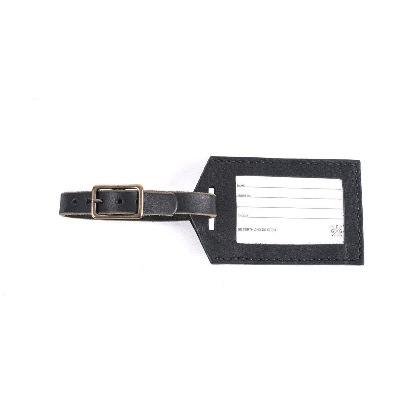 LUGGAGE TAG IN LEATHER