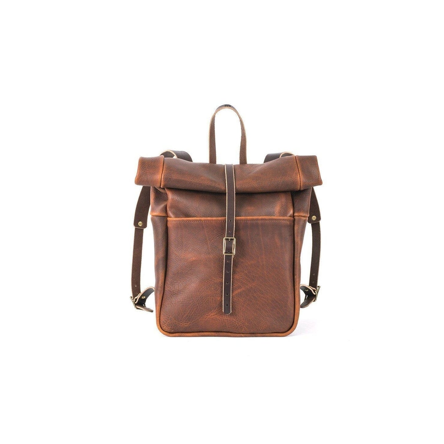 GRANT LEATHER ROLL TOP RUCKSACK BACKPACK - IN STOCK