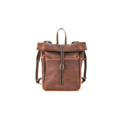 GRANT LEATHER ROLL TOP RUCKSACK BACKPACK - IN STOCK