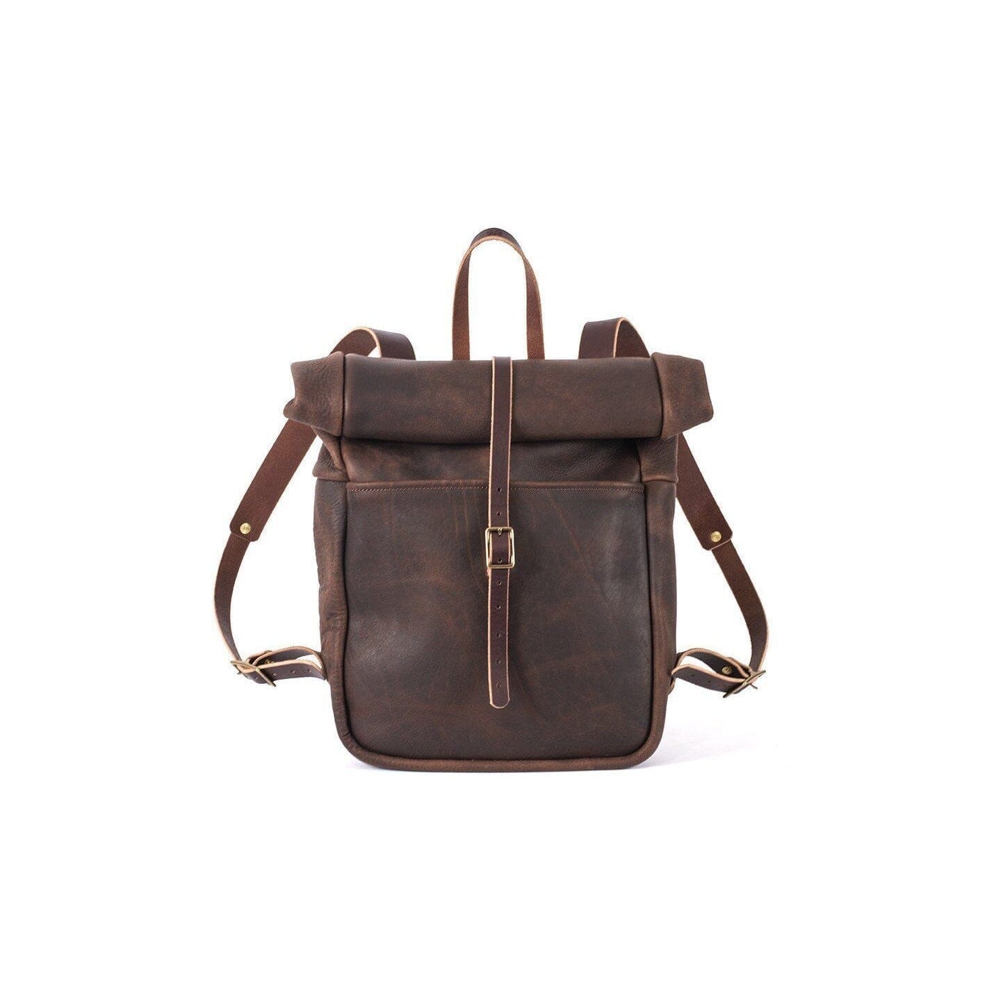 GRANT LEATHER ROLL TOP RUCKSACK BACKPACK - IN STOCK