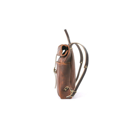 GRANT LEATHER ROLL TOP RUCKSACK BACKPACK - IN STOCK