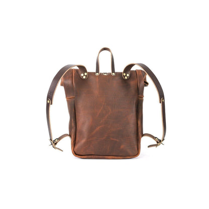 GRANT LEATHER ROLL TOP RUCKSACK BACKPACK - IN STOCK
