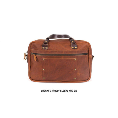 HARRIS LEATHER BRIEFCASE