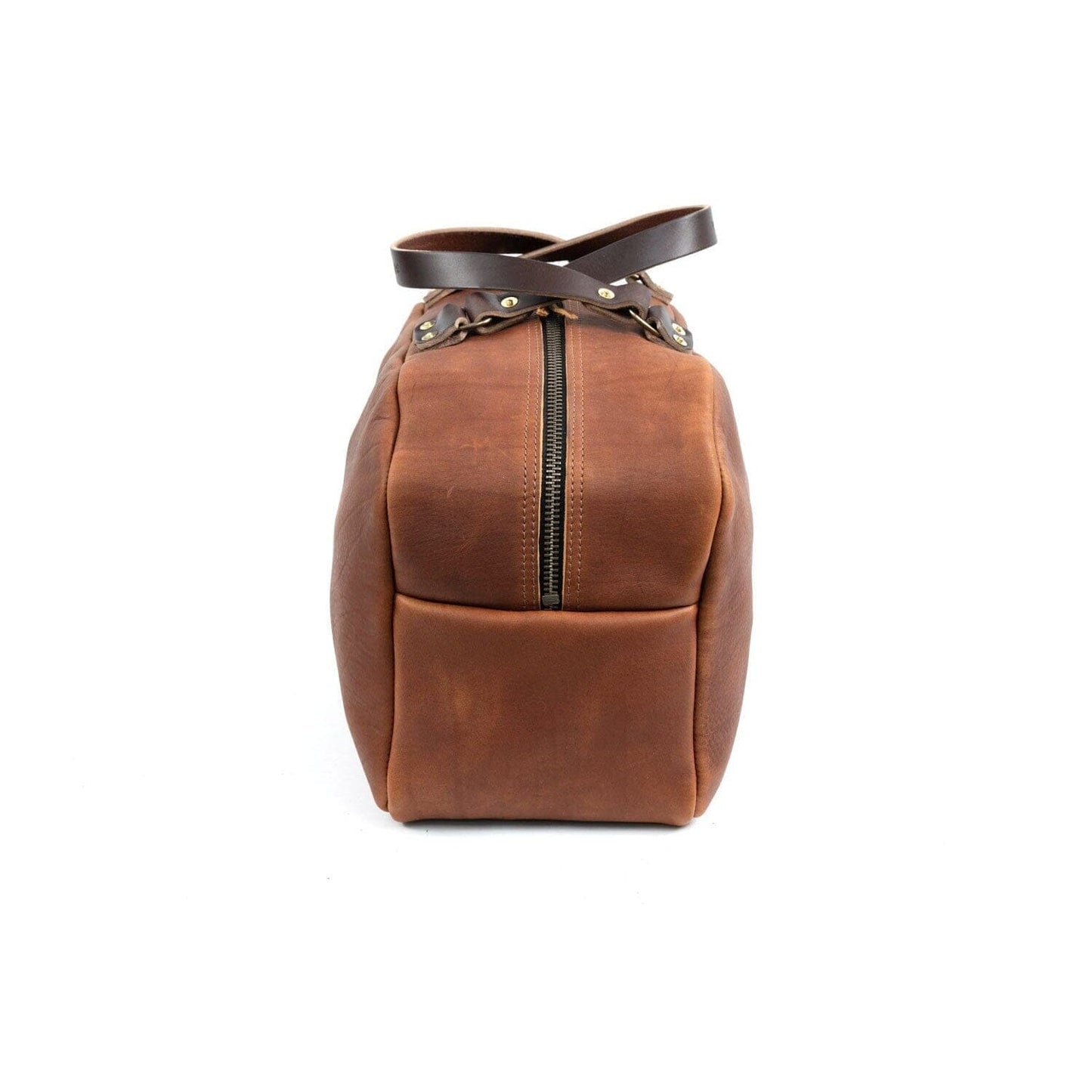 HOFFMAN LEATHER WEEKENDER DUFFLE BAG - IN STOCK
